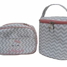 Necessaire e Porta Mamadeira Personalizada em Caieiras