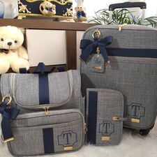 Oferta Mala de Bebê Charmosa, Mochila e Porta Documento