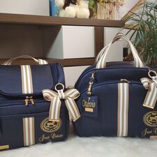 Kit Bolsa e Mochila com o Nome do Bebê em Lagoa Vermelha